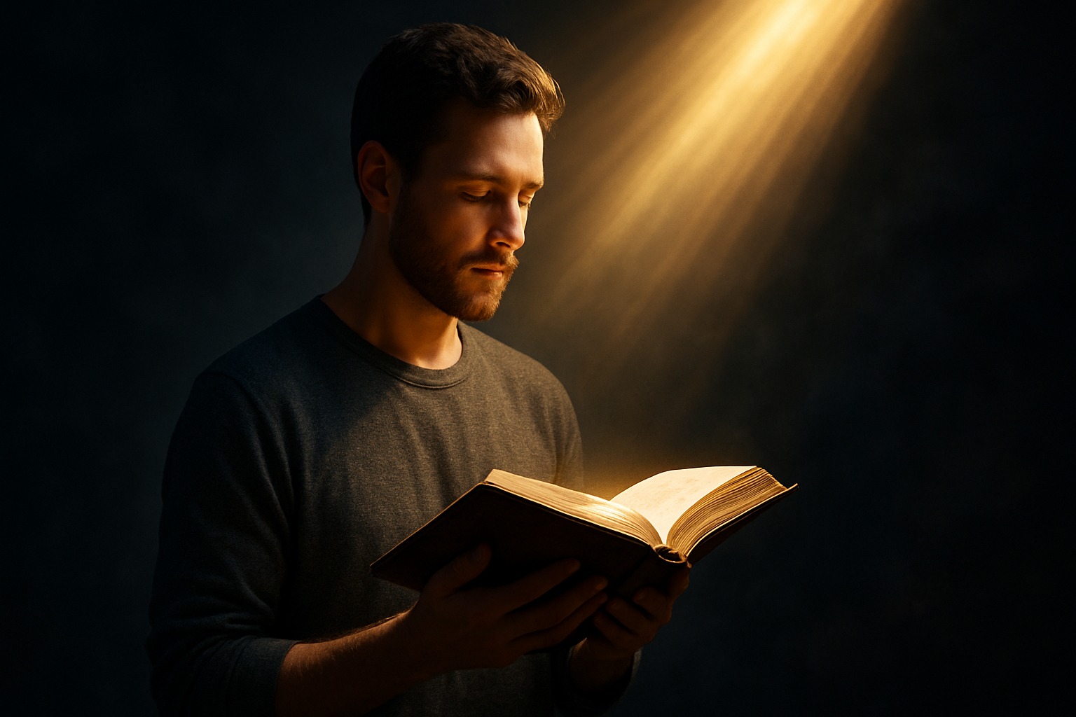 joven leyendo